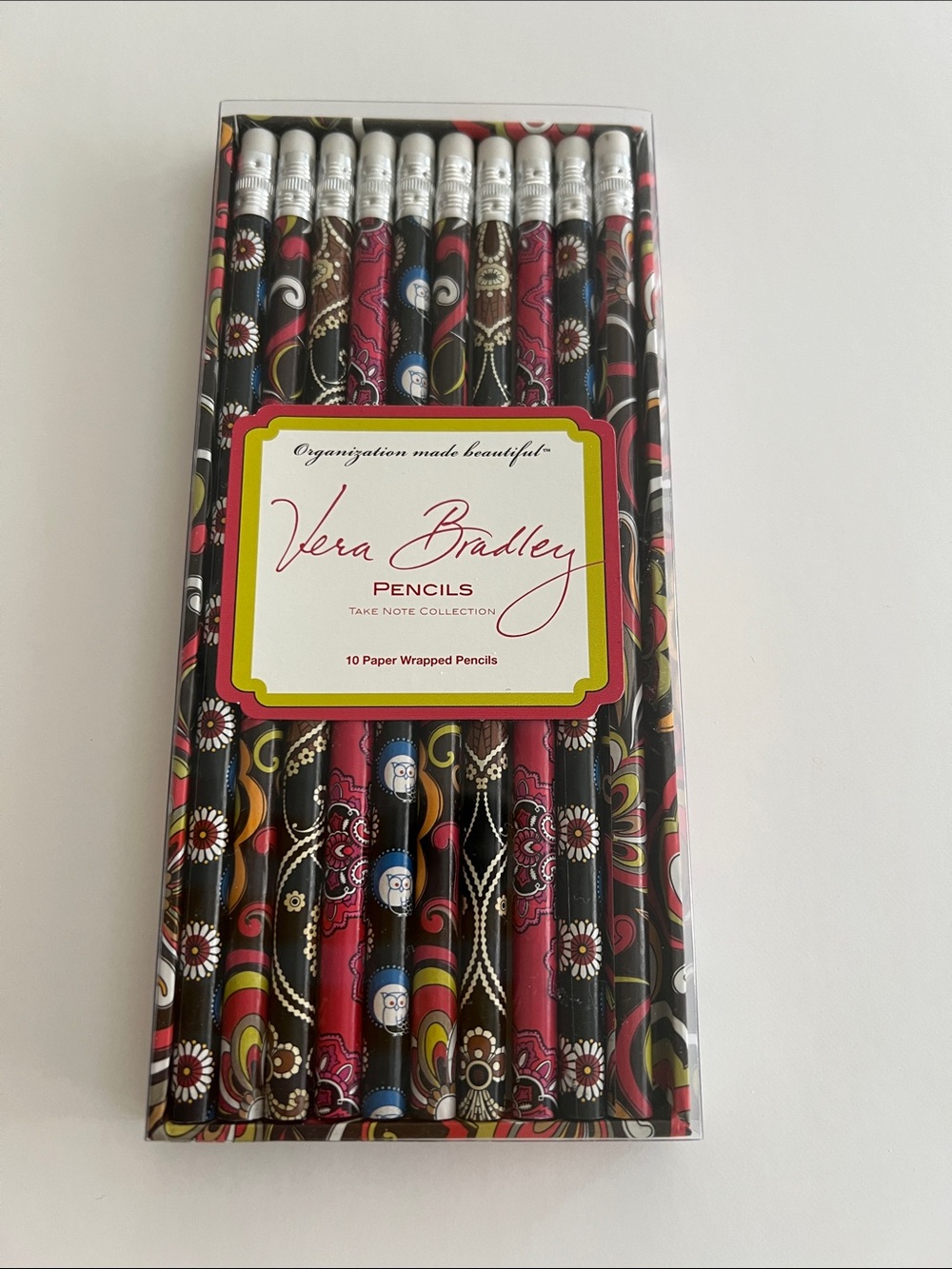 Vera Bradley Pencil Set